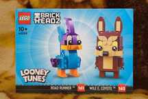 LEGO BrickHeadz 40559 Struś Pędziwiatr i Kojot
