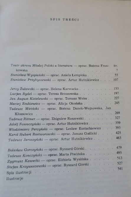 Obraz Literatury Polskiej okresu Młodej Polski tom 2