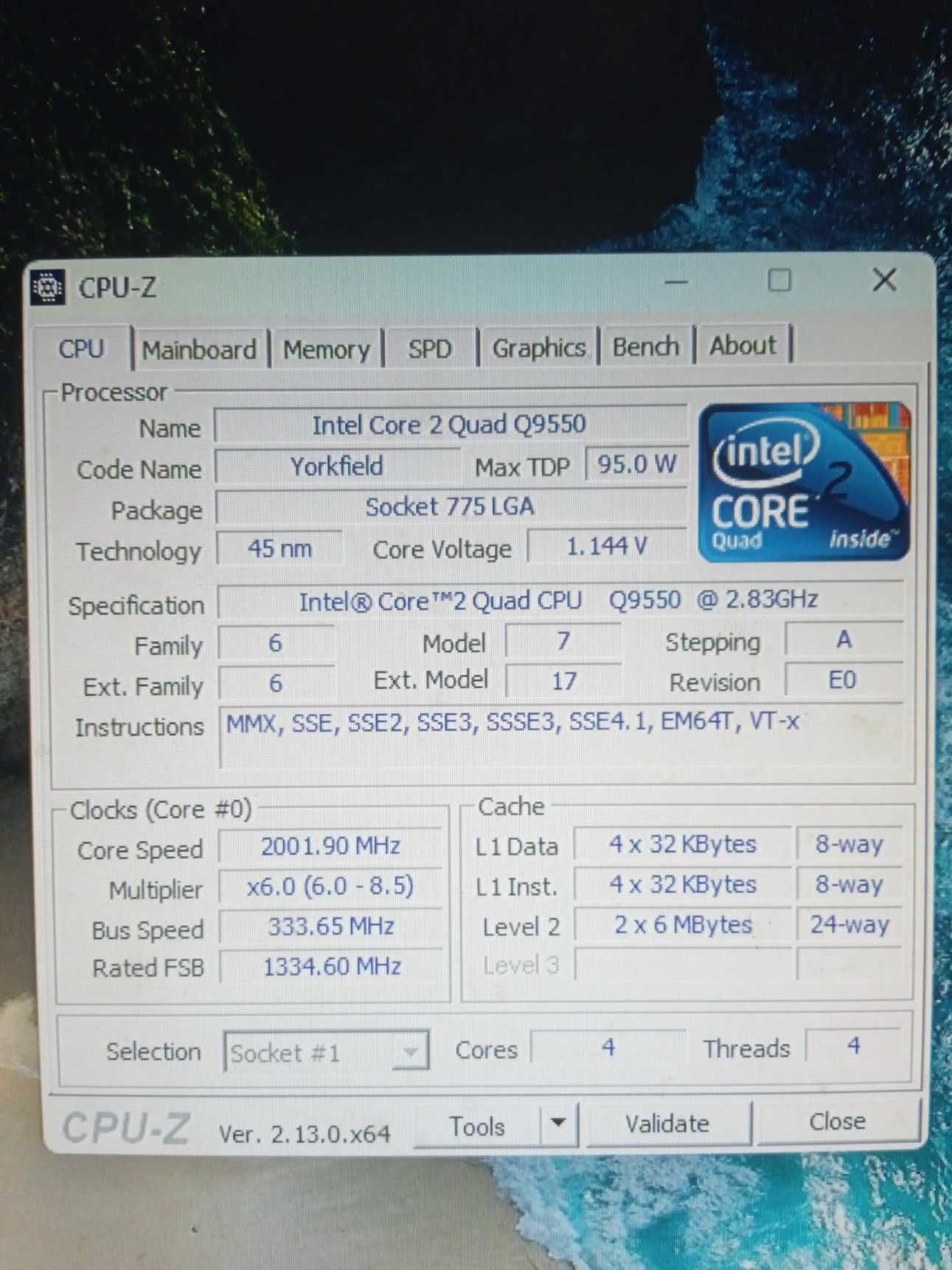 Системний блок Core 2Quad Q9550 без БЖ (материнка, процесор, ОЗУ, hdd)