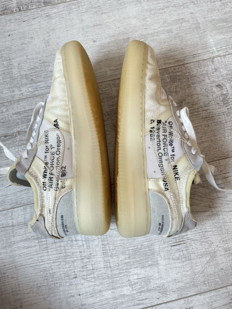 Чоловічі кросівки  Off-White x Nike Air Force 1 Low The Ten