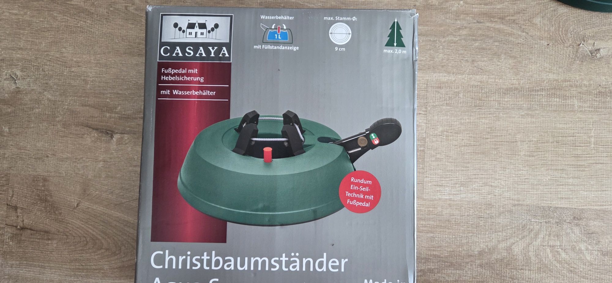 Stojak na choinkę do 2 metrów Casaya Aqua S