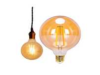 Żarówka Smart E27 G125 LED 6W Aigostar Amber WiFi 806lm