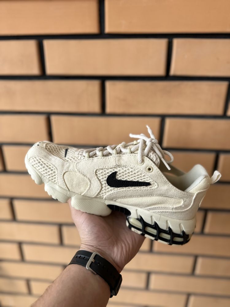 Кросівки Stussy x Nike Air Zoom Spiridon Cage 2 Fossil