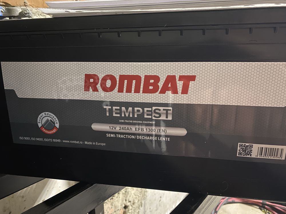 Аккумулятор Rombat Tempest 12V 240Ah EFB