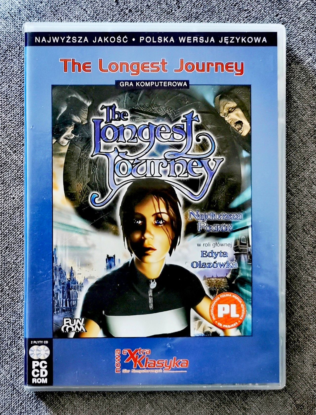 The Longest Journey Najdłuższa Podróż PL dubbing gra PC przygodówka