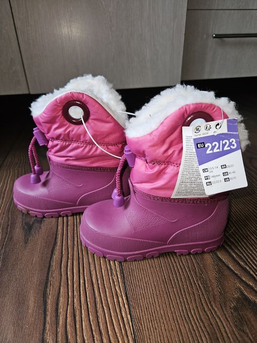 Гумові теплі чобітки