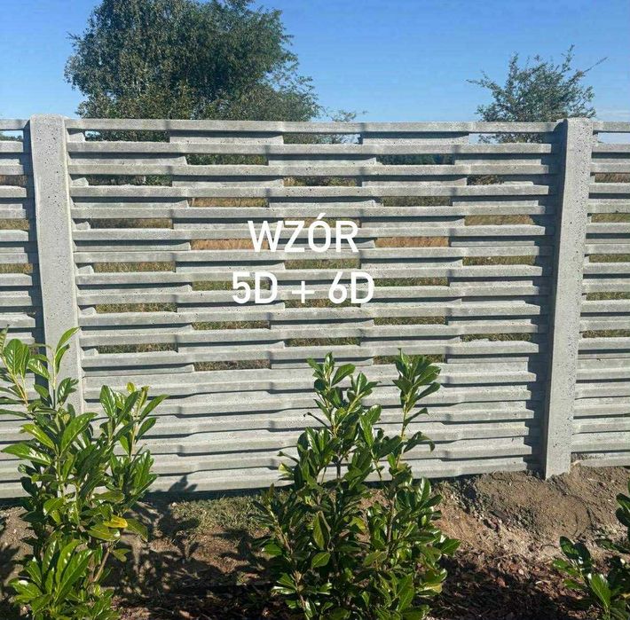 Ogrodzenia betonowe Produkcja Transport Montaż KLONEX
