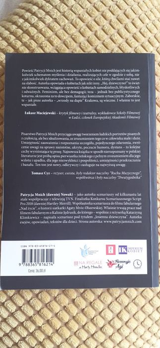 Hej dziewczyno Patrycja Mnich