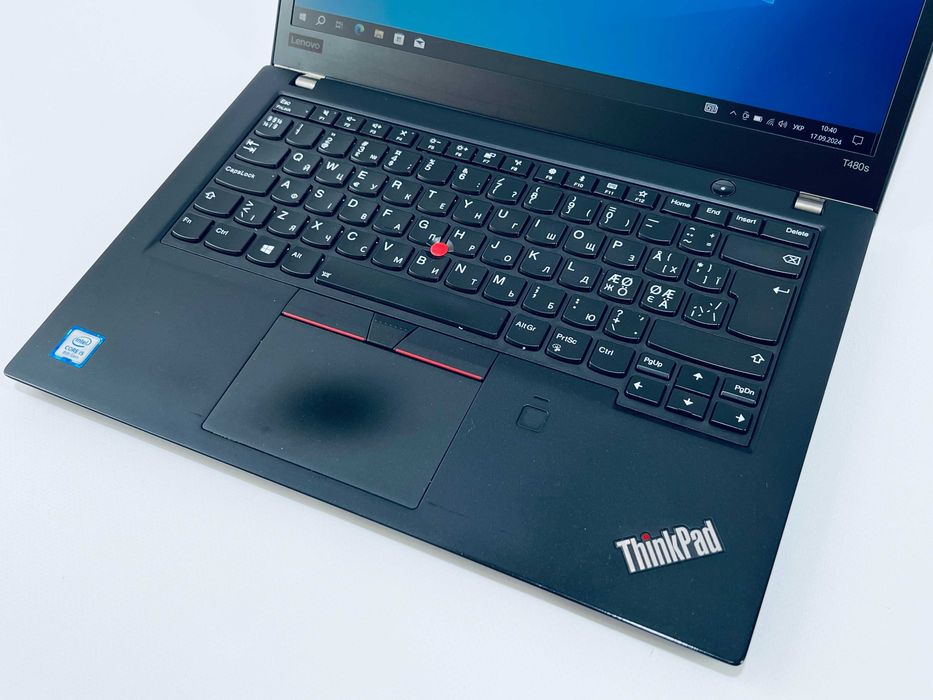 Ноутбук Lenovo ThinkPad T480s, i5-8250U, 16gb, 256gb, 14 IPS Full HD