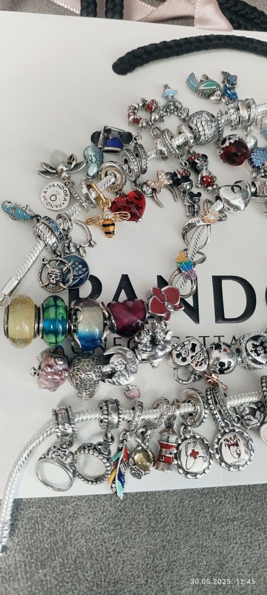 Акція Pandora Пандора намистини Шармы серце квітка Дісней Міккі авока