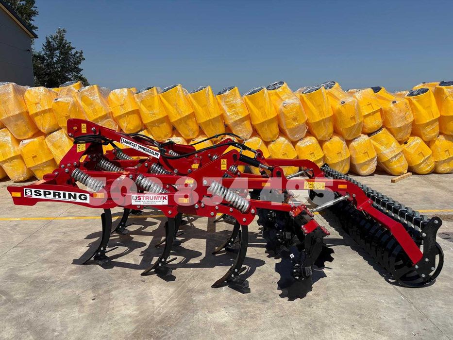 Agregat podorywkowo orkowy / bezorkowy / strumyk/ gruber / SPRING