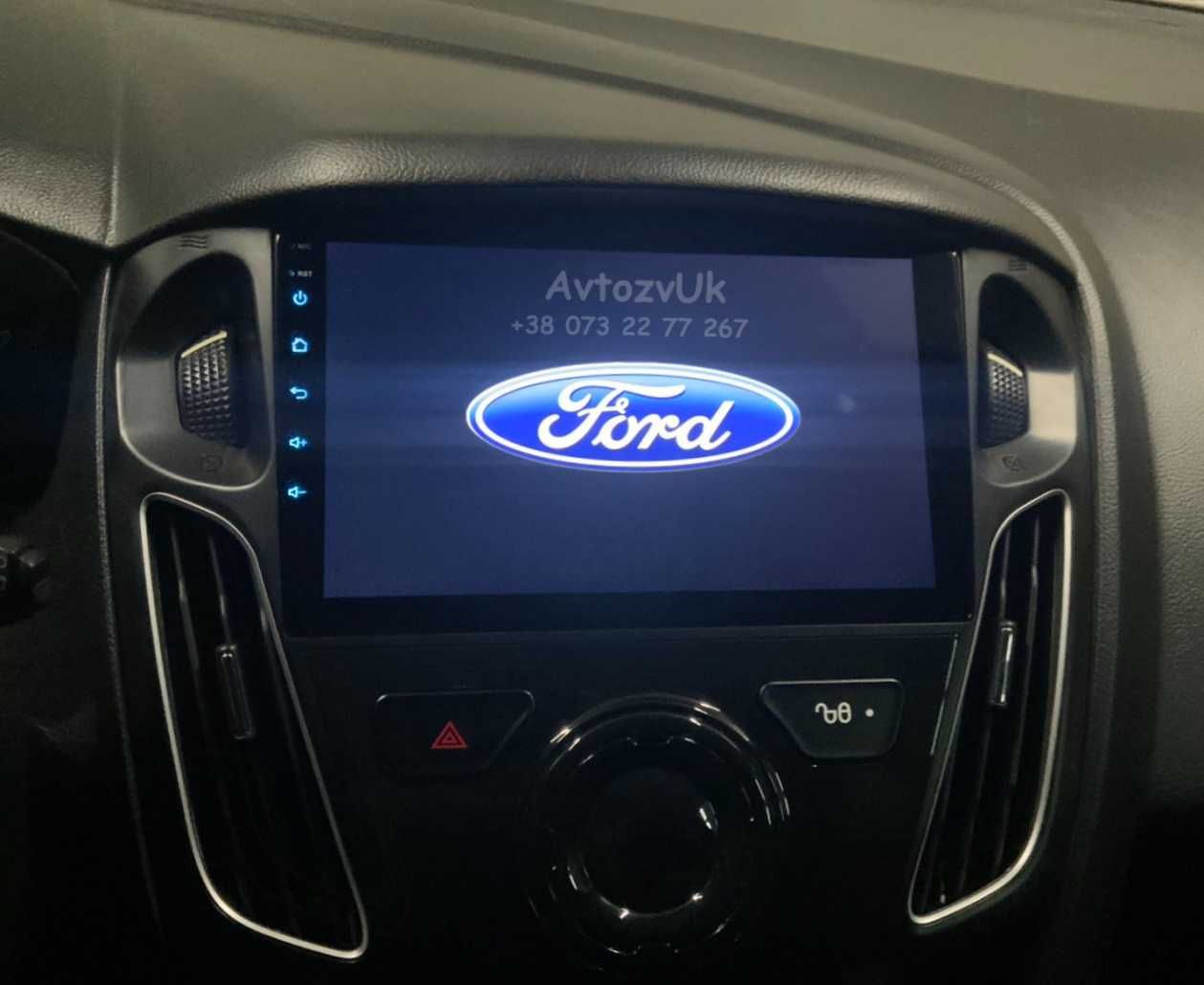 Магнитола FOCUS 3 Ford Фокус GPS USB Tesla дисплей CarPlay Android 14