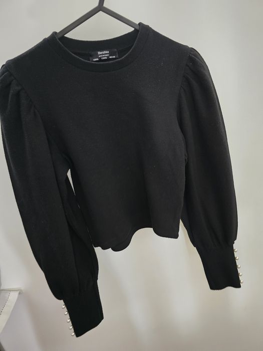 Blusa com pérolas