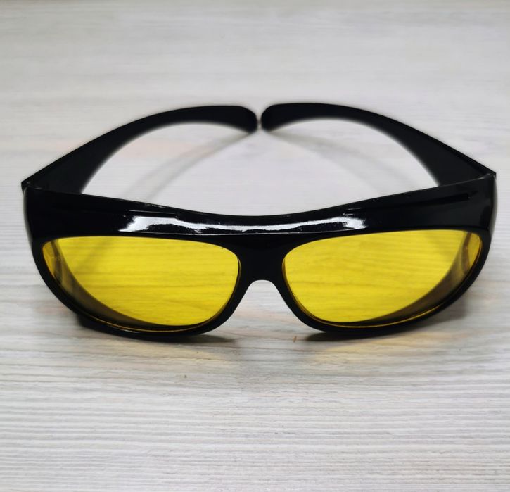 Okulary do jazdy nocą dla kierowców, żółte, przeciwsłoneczne, unisex
