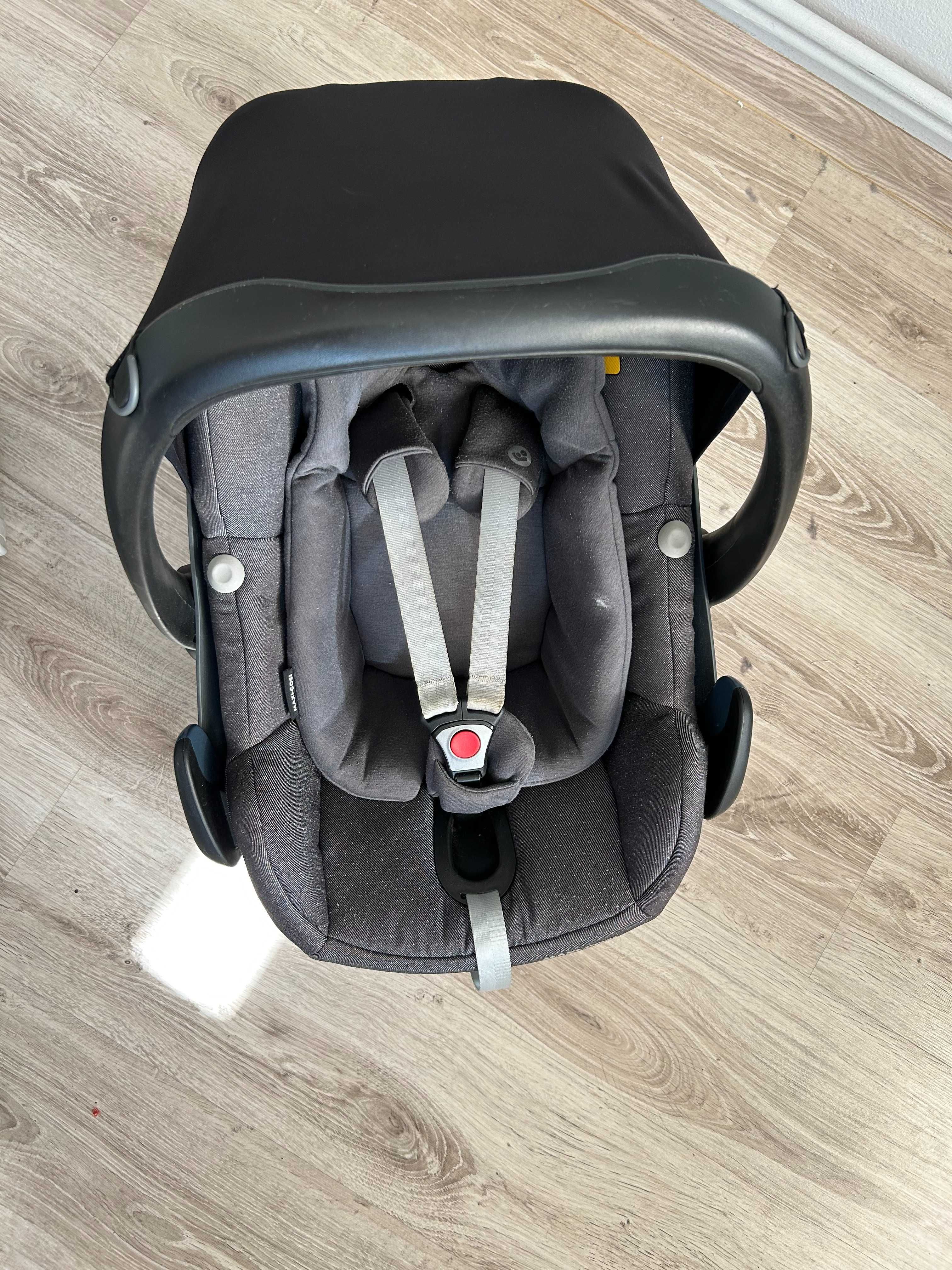 Wózek dziecięcy 3w1 tako baby + fotelik MAXI-COSI (12kg)  + BAZA