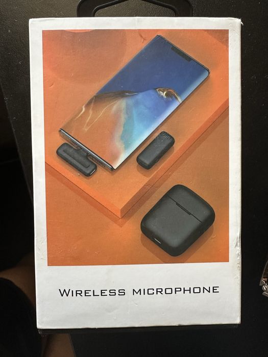 Петличка, мікрофон для телефону. Бездротовий набір 2 шт