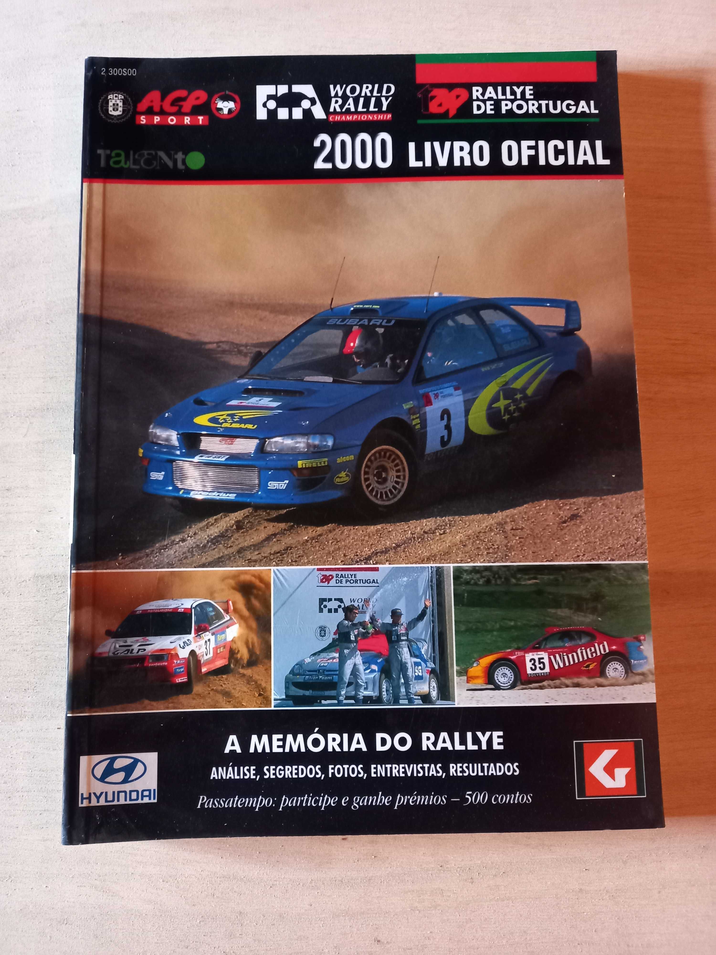 Livro oficial Rally Portugal 2000