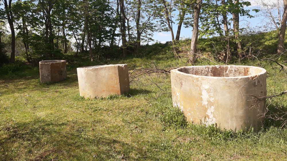 3 kręgi owalne przepustowe 95 wys. Maksymalna średnica 110