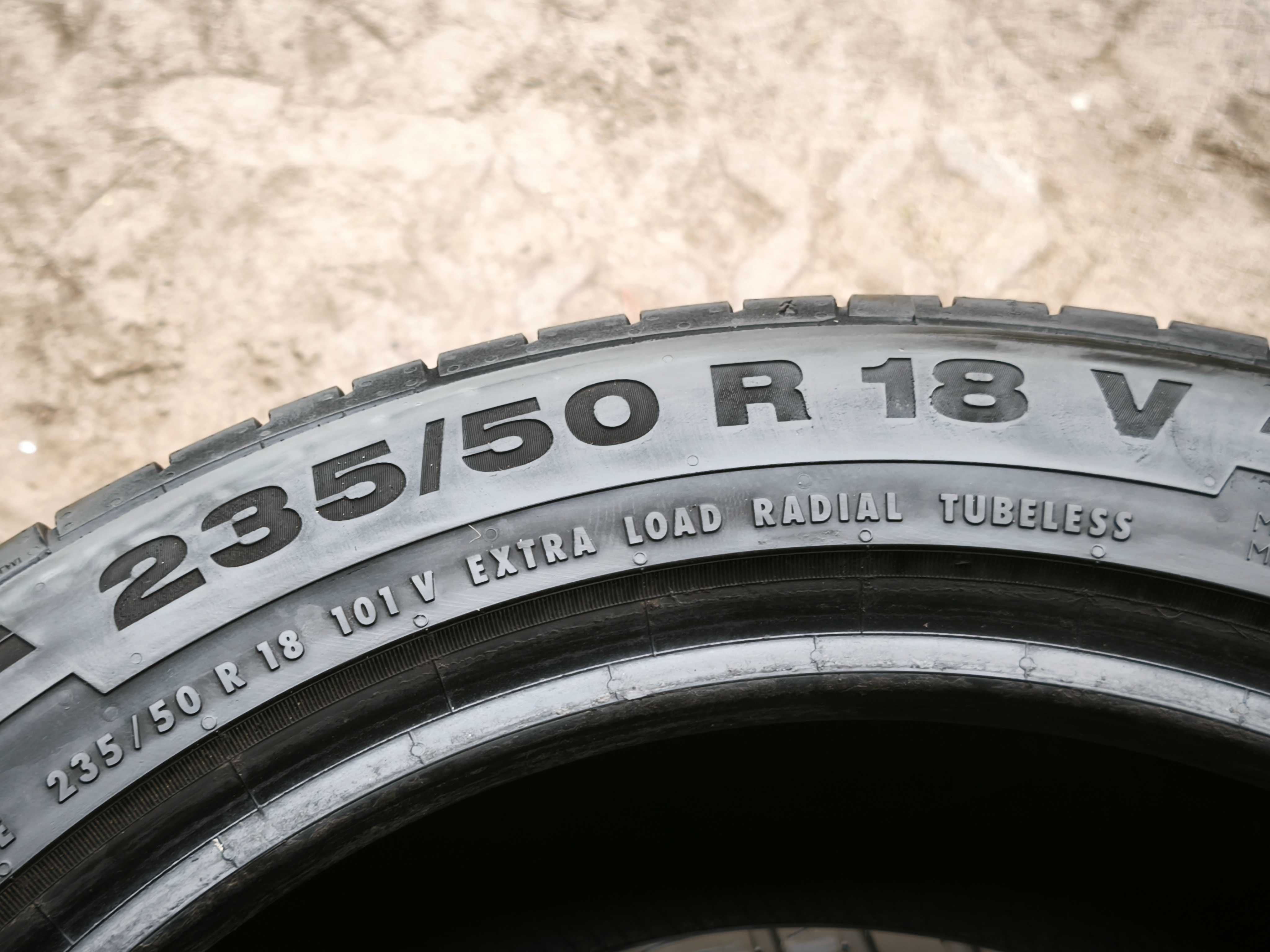 235/50/18 CONTINENTAL opony LETNIE w świetnym stanie! 4szt-  699zł