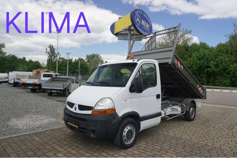 Renault Master wywrotka HDS  Możliwość zmiany zabudowy w samochodzie