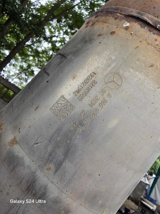 DPF  katalizator filtr cząstek stałych Sprinter 907 W907