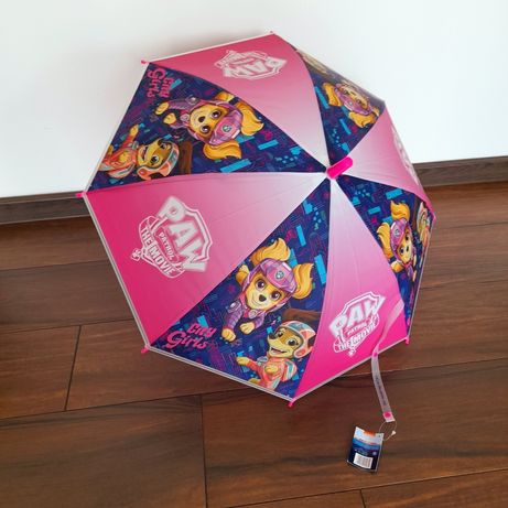Psi patrol Nowa licencjonowana parasol parasolka automat skye baza