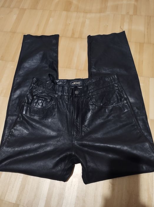 Spodnie męskie skóra naturalna m/l