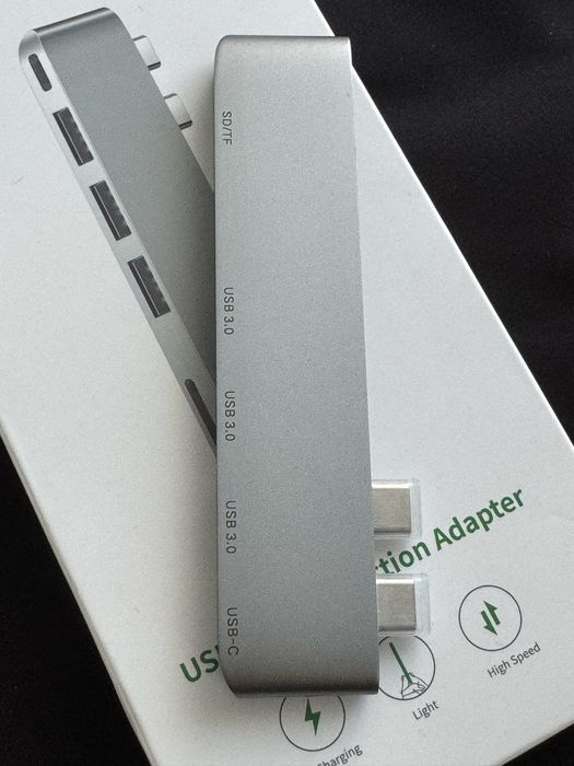 Usb-хаб Ugreen 6 в 1 для Macbook