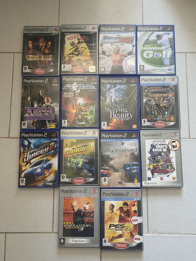 Jogos Ps2, PSP e Pc