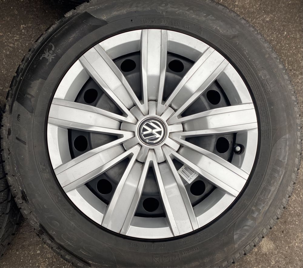 Koła zimowe 215/65 R17 VW Tiguan 50F Audi Q3 83A Seat Teracco