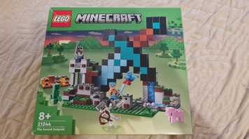 Klocki LEGO MINECRAFT 21244 Forteca miecza