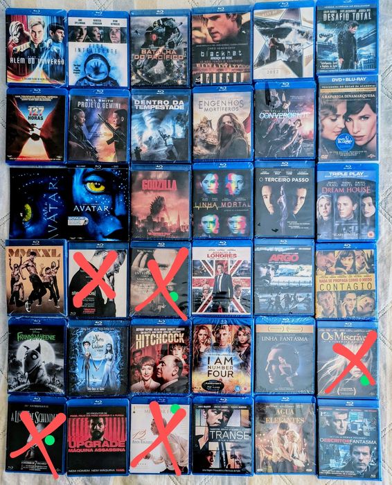 Blu-ray de colecção (v. 8 fotos)