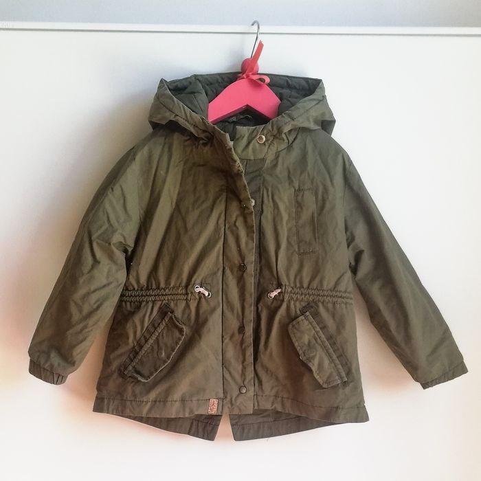 Kurtka przejściowa Zara 104 parka khaki