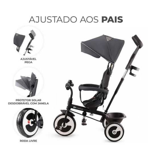 Triciclo KINDERKRAFT  (6 em 1)