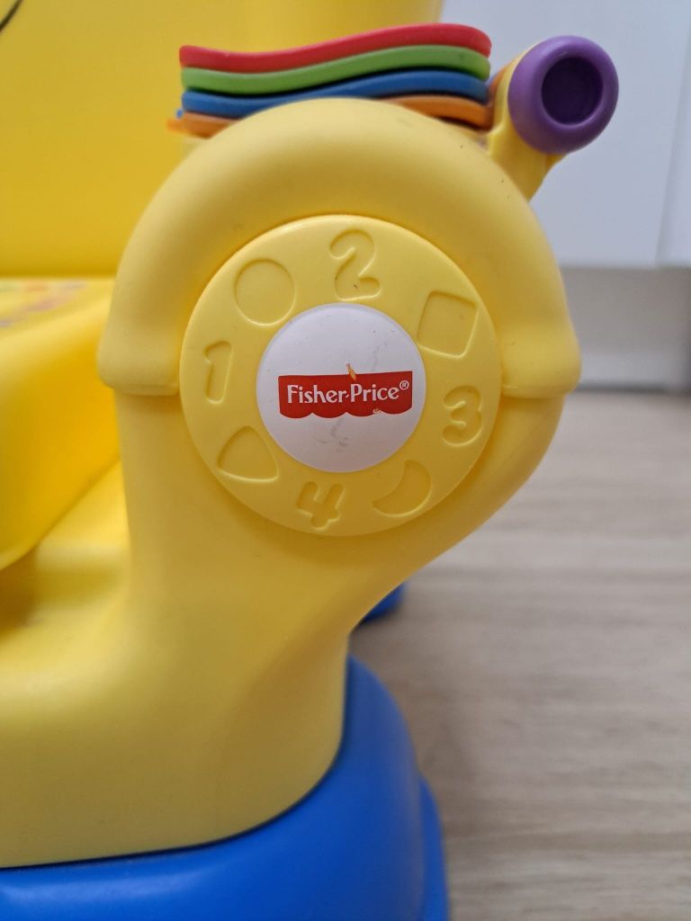 Fisher-Price, edukacyjny fotelik malucha, zabawka interaktywna