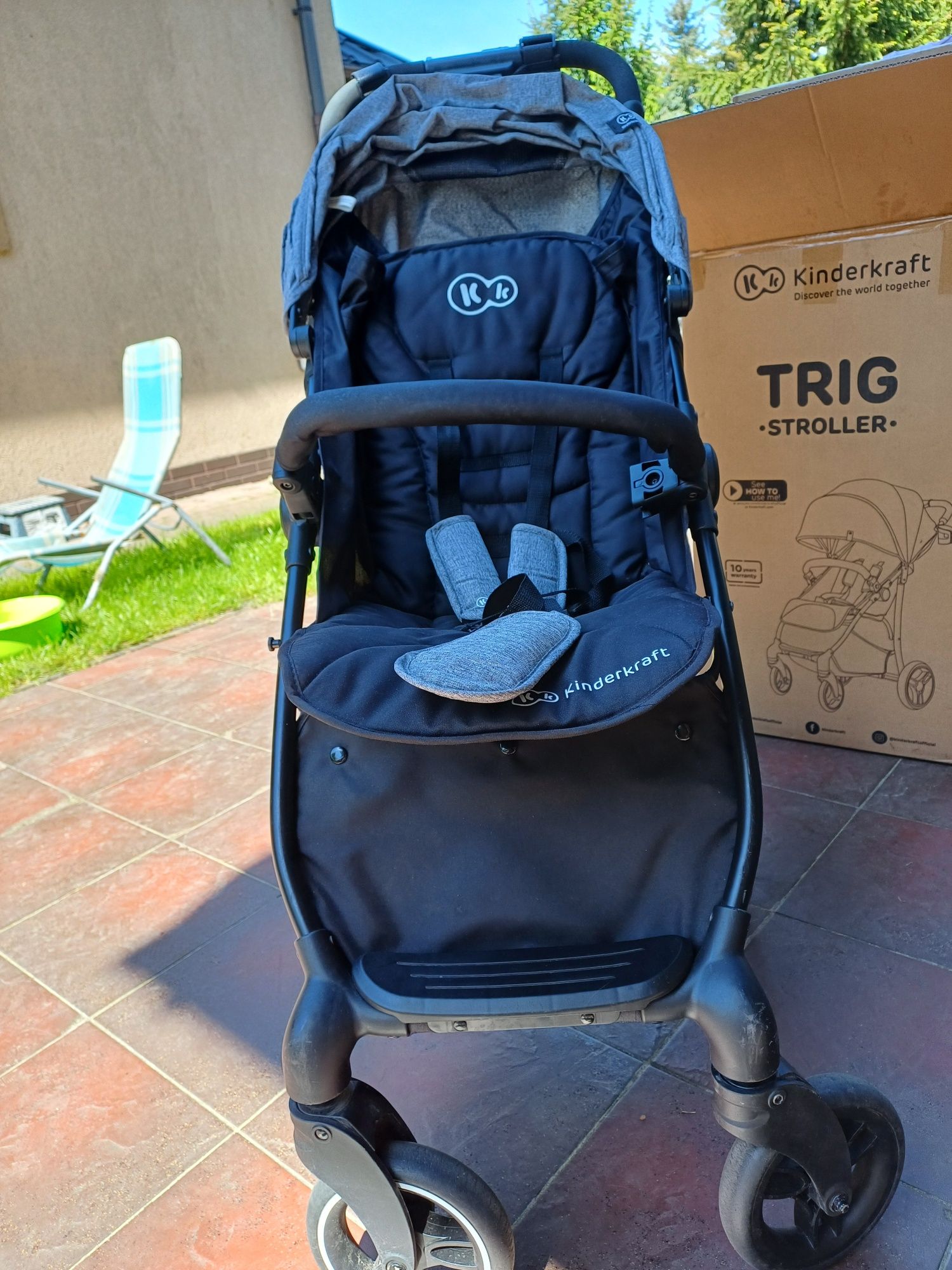 Spacerówka trig stroller kinderkraft