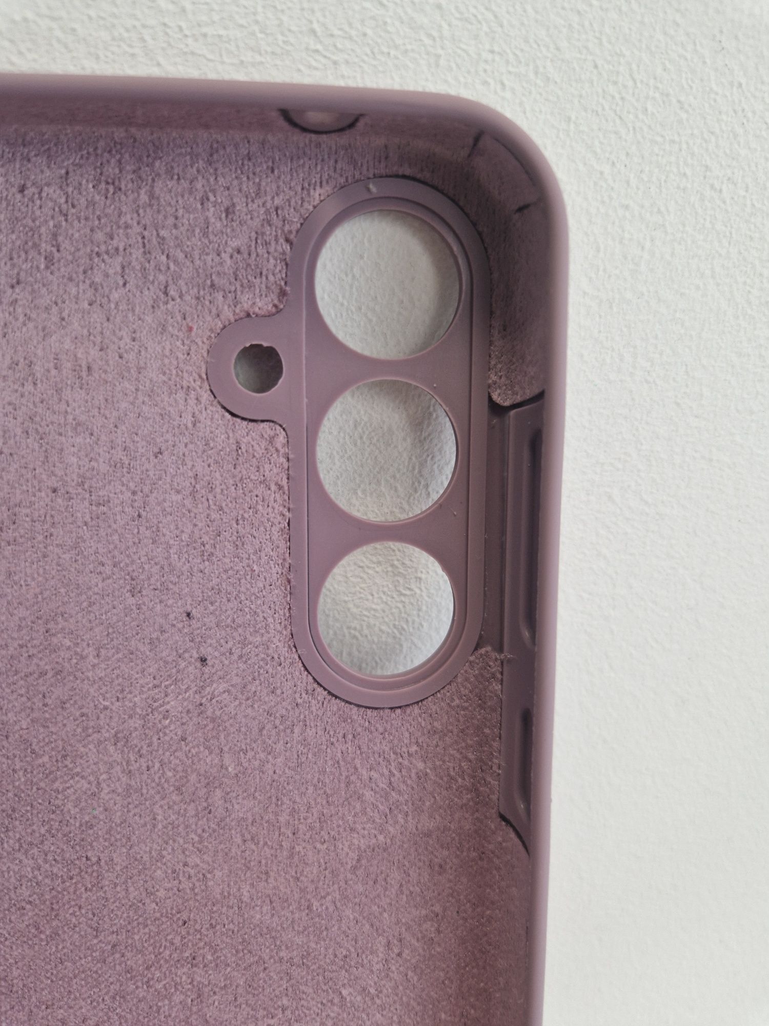 Silicone Lite Case do Samsung Galaxy A55 5G wrzosowy