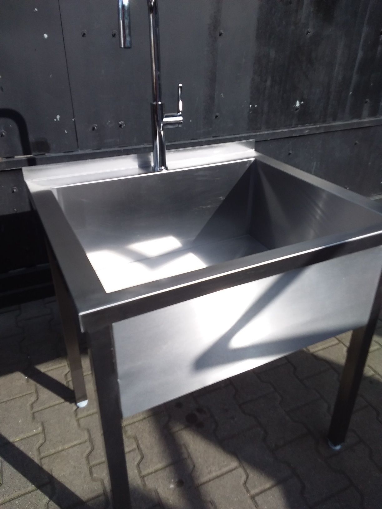 Zlew basen zlewozmywak 70x80cm gastronomiczny przemysłowy wysyłka