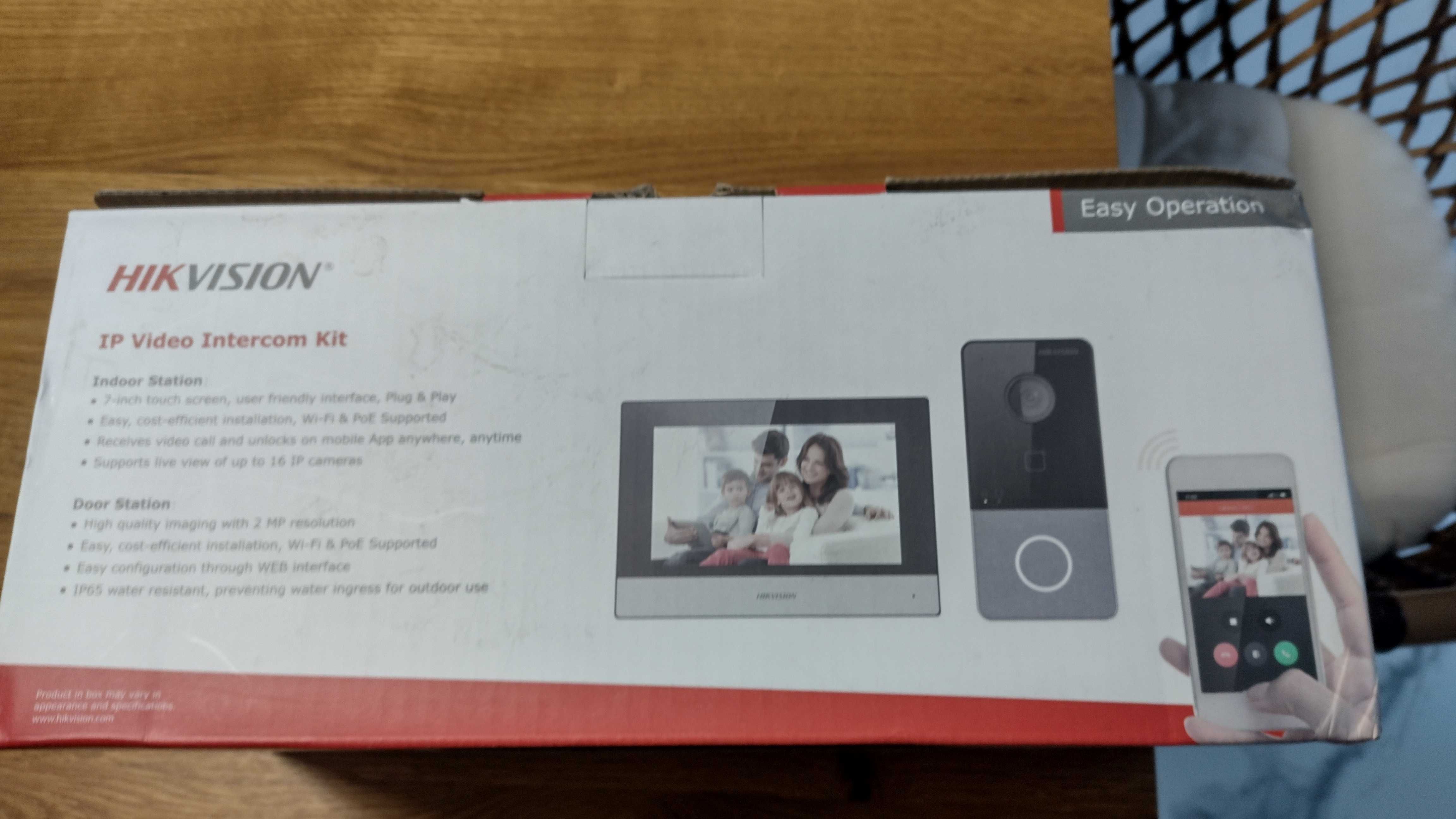 Zestaw wideodomofonowy HIKVISION KIT-IP-PL603