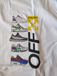 Off White dla Nike t-shirt męski rozmiar XXL