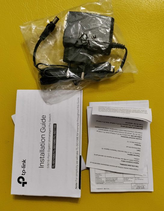 Коммутатор TP-Link TL-SG105E 5-портовый Gigabit Ethernet