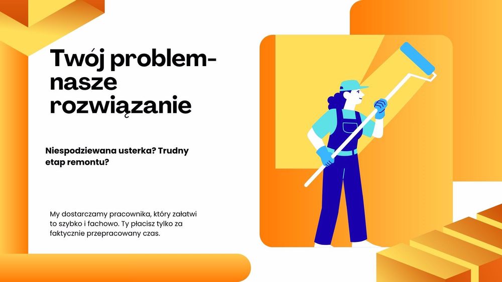 Wynajmij pracownika budowlanego na godziny od zaraz