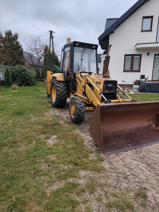 Koparko ładowarka Ford 655  4x4