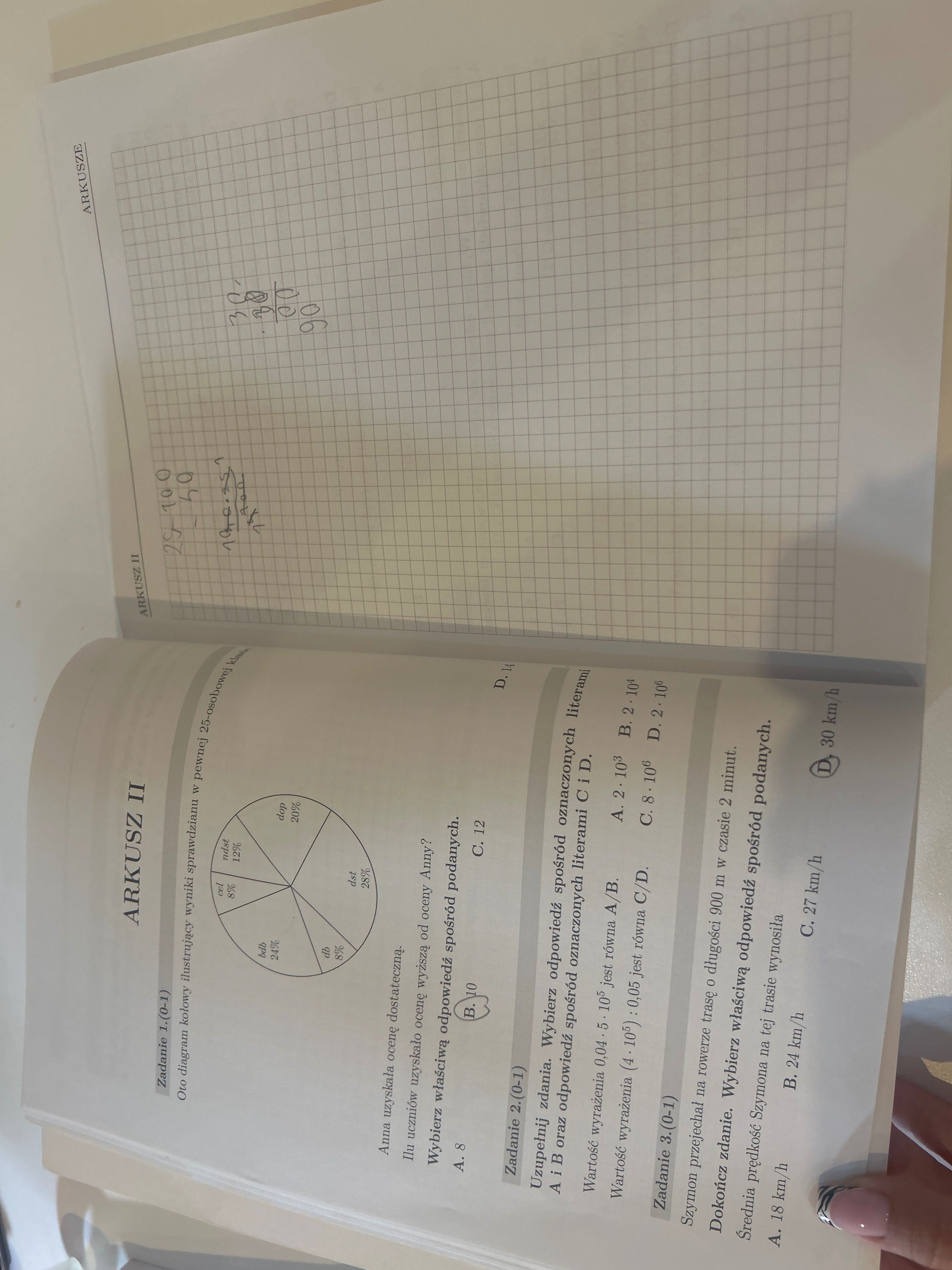 Egzamin ósmoklasisty z matematyki Arkusze próbne poćwicz z nami!