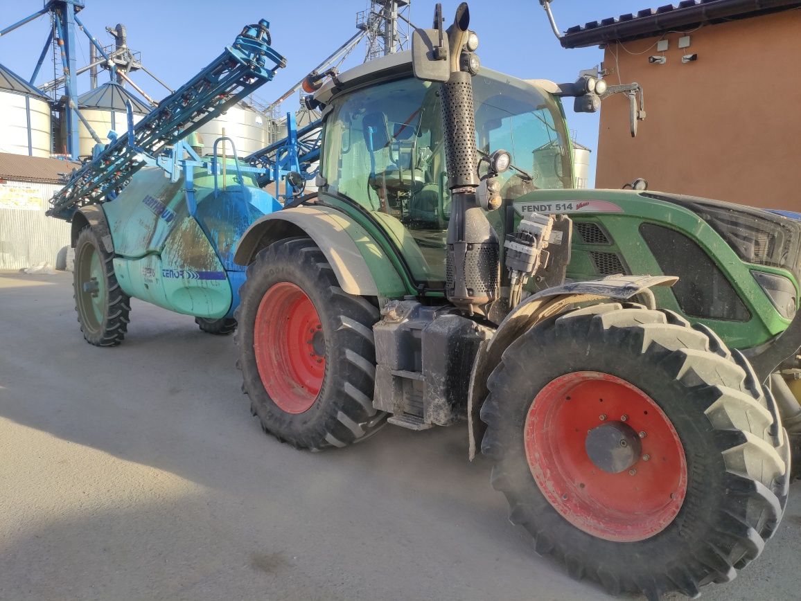 Fendt 514 Vario Tms 2014 przedni wom 516 ..714