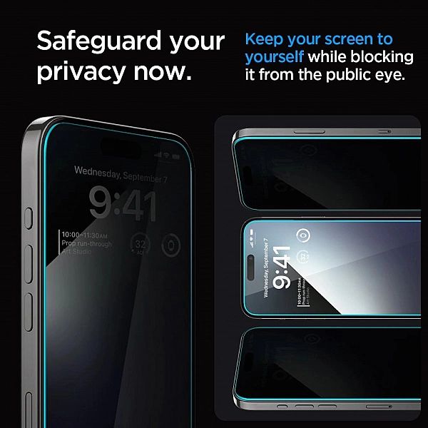 Szkło Hartowane Spigen Glas.tr "Ez Fit" Iphone 15 Plus Privacy