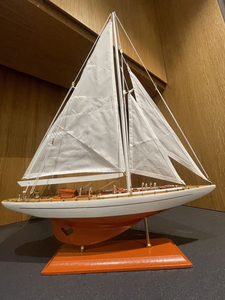 Model jachtu żaglowego dekoracja marynistyczna