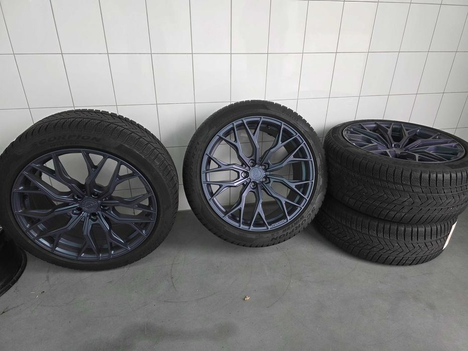 JAK NOWE Kola zimowe 21 cali Concaver CVR1 na Pirelli Scorpion Winter