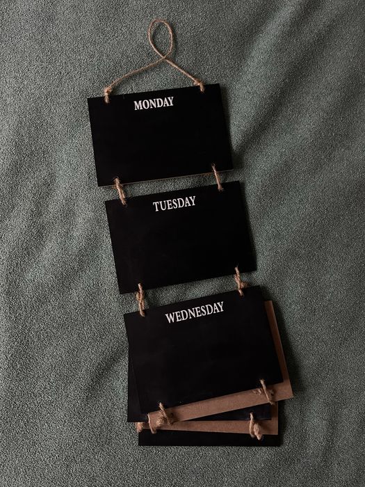 Planer tygodniowy naścienny