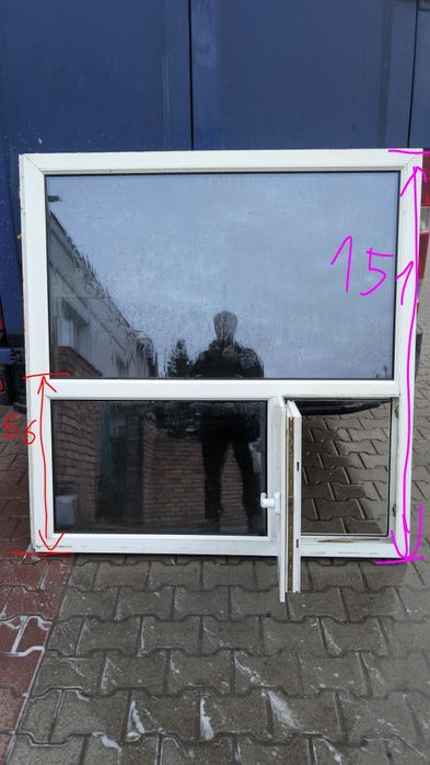 KR HAUS okno podawczo wydawcze 145x151 145x66 okna drzwi POZNAŃ